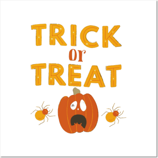 Trick and Treat Posters and Art